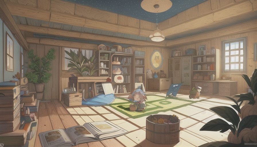 Room Drawing in 1 point perspective Akio  Illustrations ART street