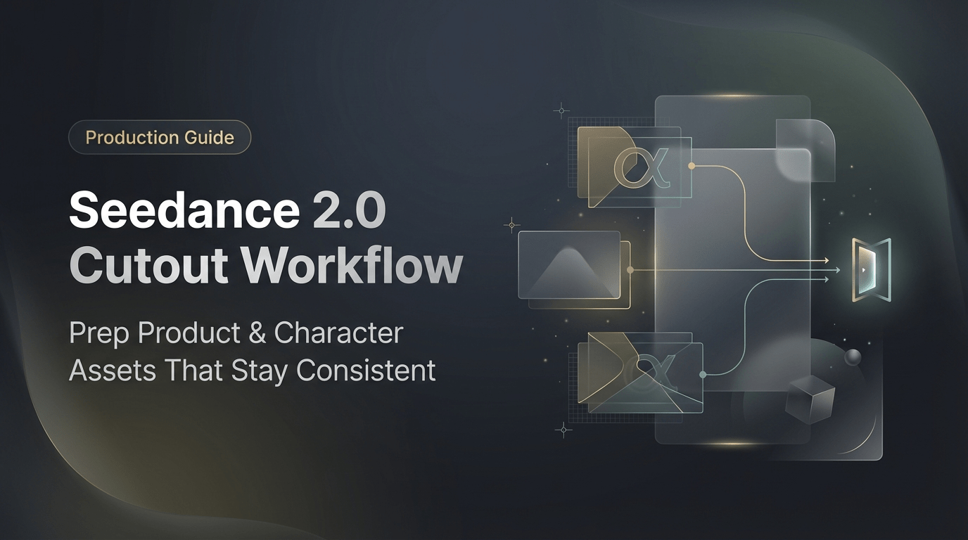Seedance 2.0 Cutout Workflow: Prep Product & Character Assets That Stay ...