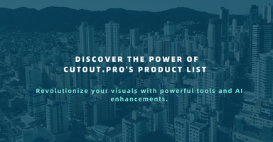 cutout.pro's product list